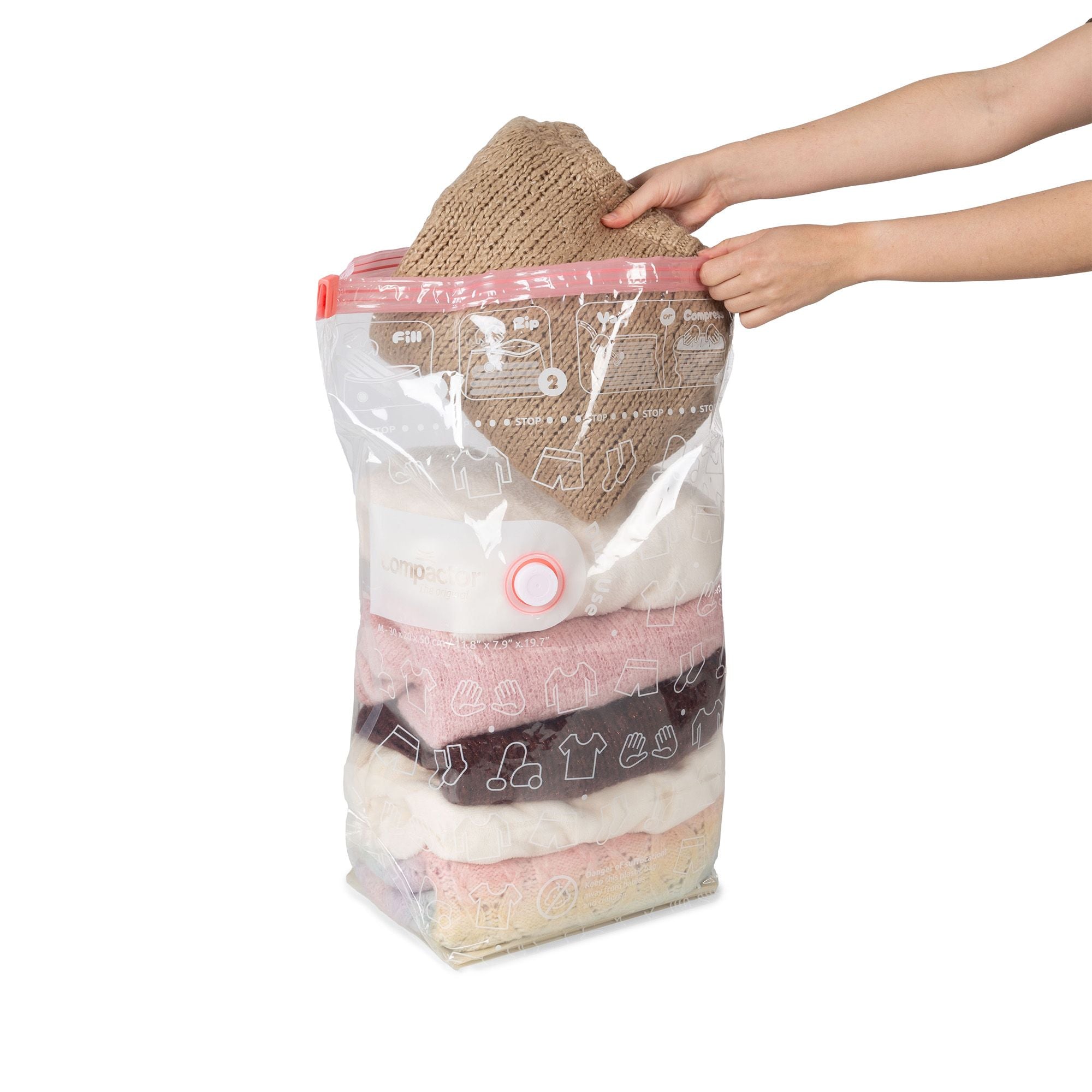 compactor-lot-6-cubes-rangement-sous-vide-voyage-pompe-lectrique image 4