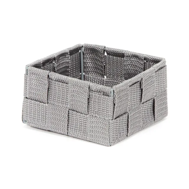 compactor-panier-de-rangement-stan-s-gris-sangles-tress-es image 1