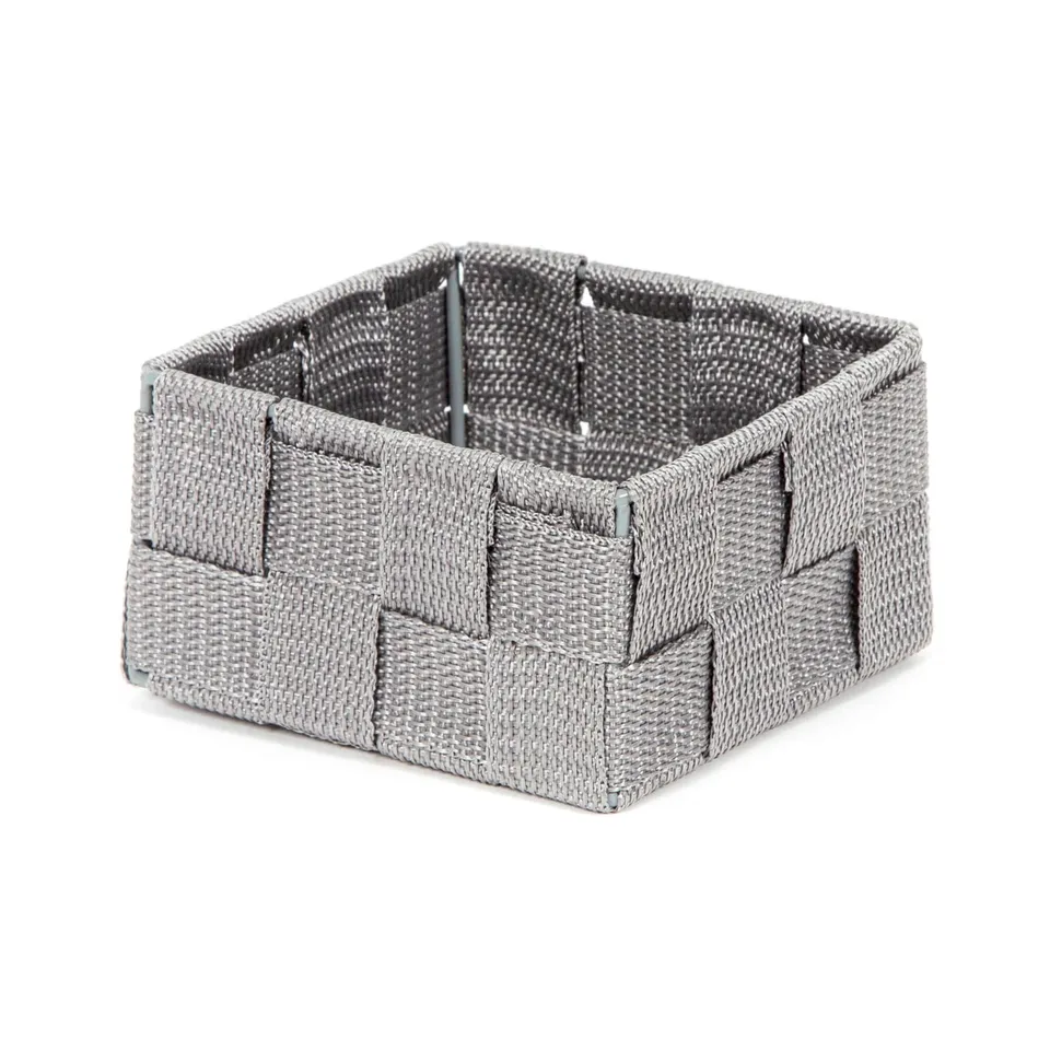 compactor-panier-de-rangement-stan-s-gris-sangles-tress-es image 1