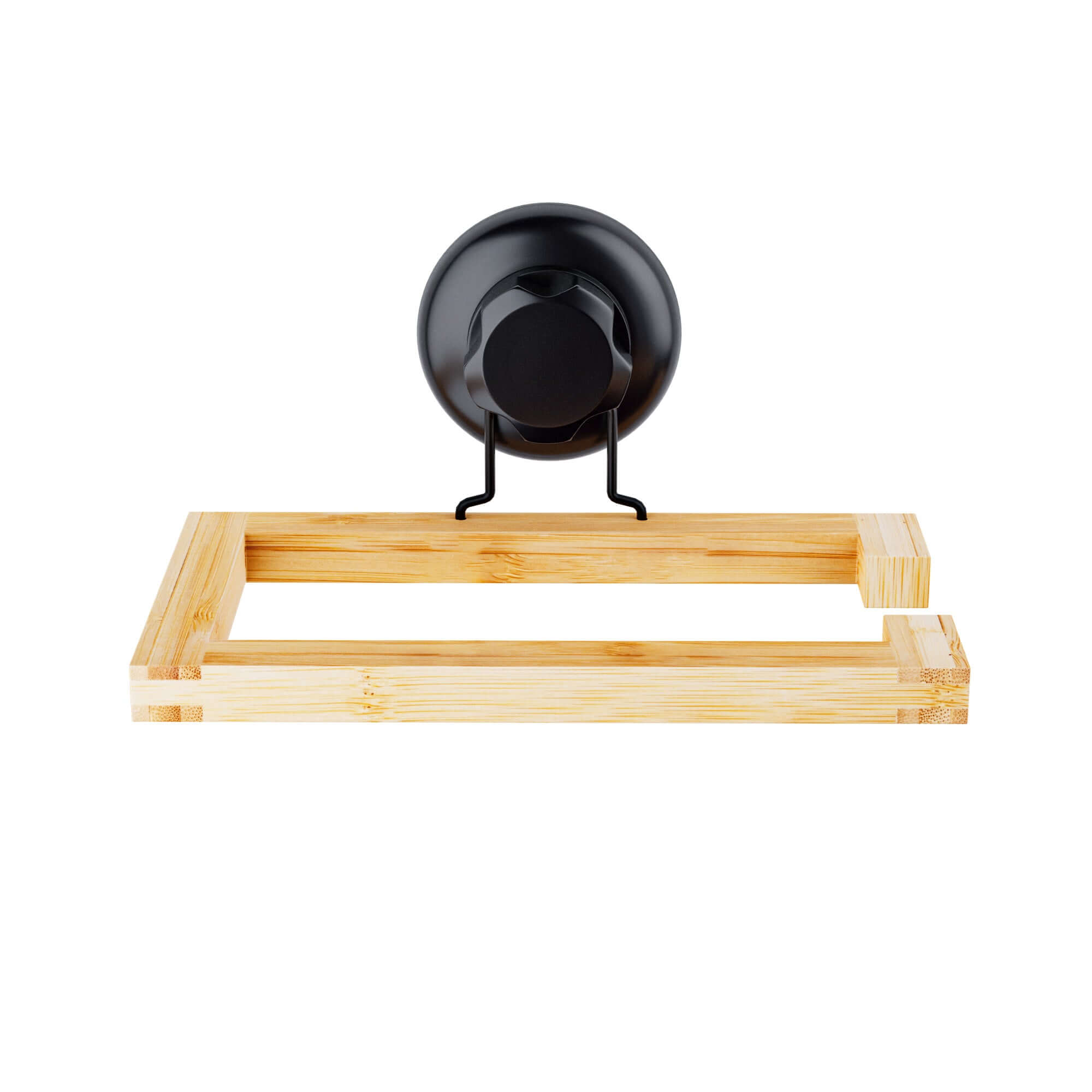 compactor-bestlock-spa-porte-papier-toilette-ventouse-bambou-noir-et-naturel image 3