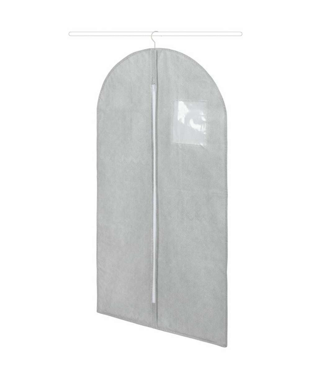 compactor-boston-housse-v-tements-courte-60x100-cm-gris-ran10162 image 1