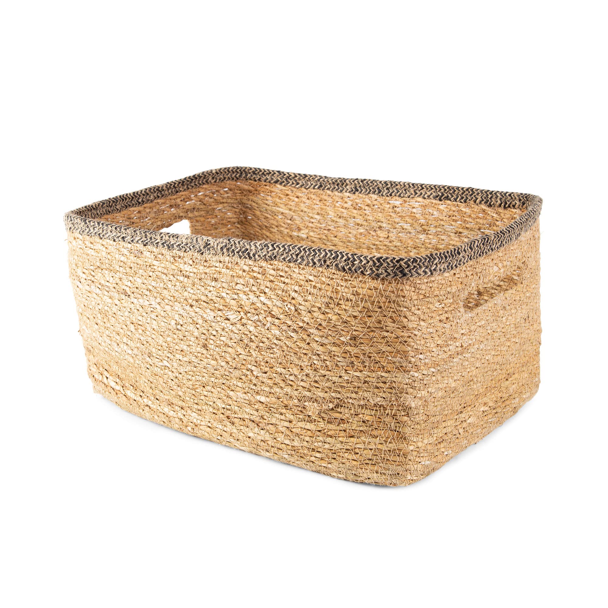 compactor-rohan-large-ran10557-panier-de-rangement-jonc-de-mer-36x26x20-cm image 1