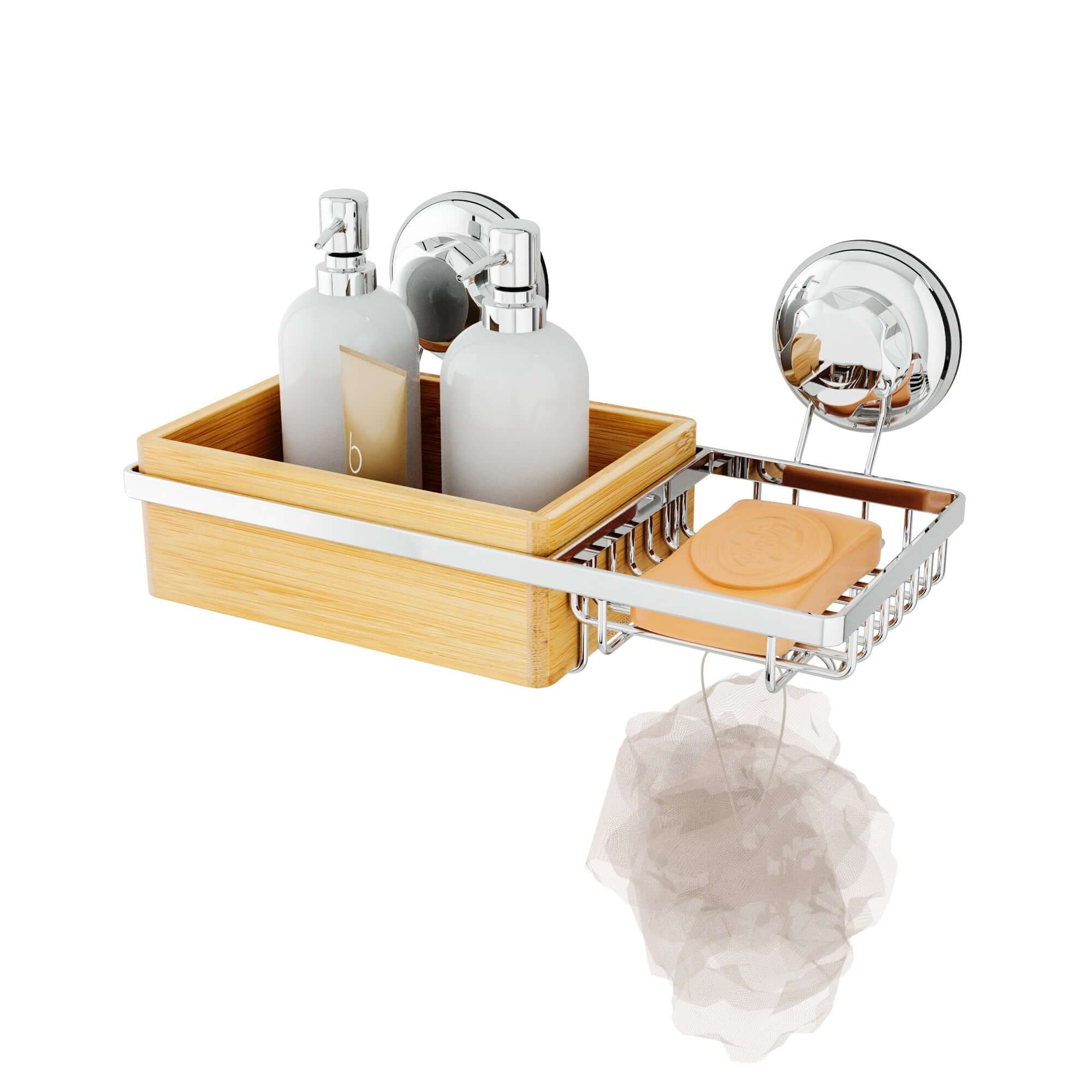 compactor-bestlock-spa-tag-re-porte-savon-ventouses-bambou-chrome image 4