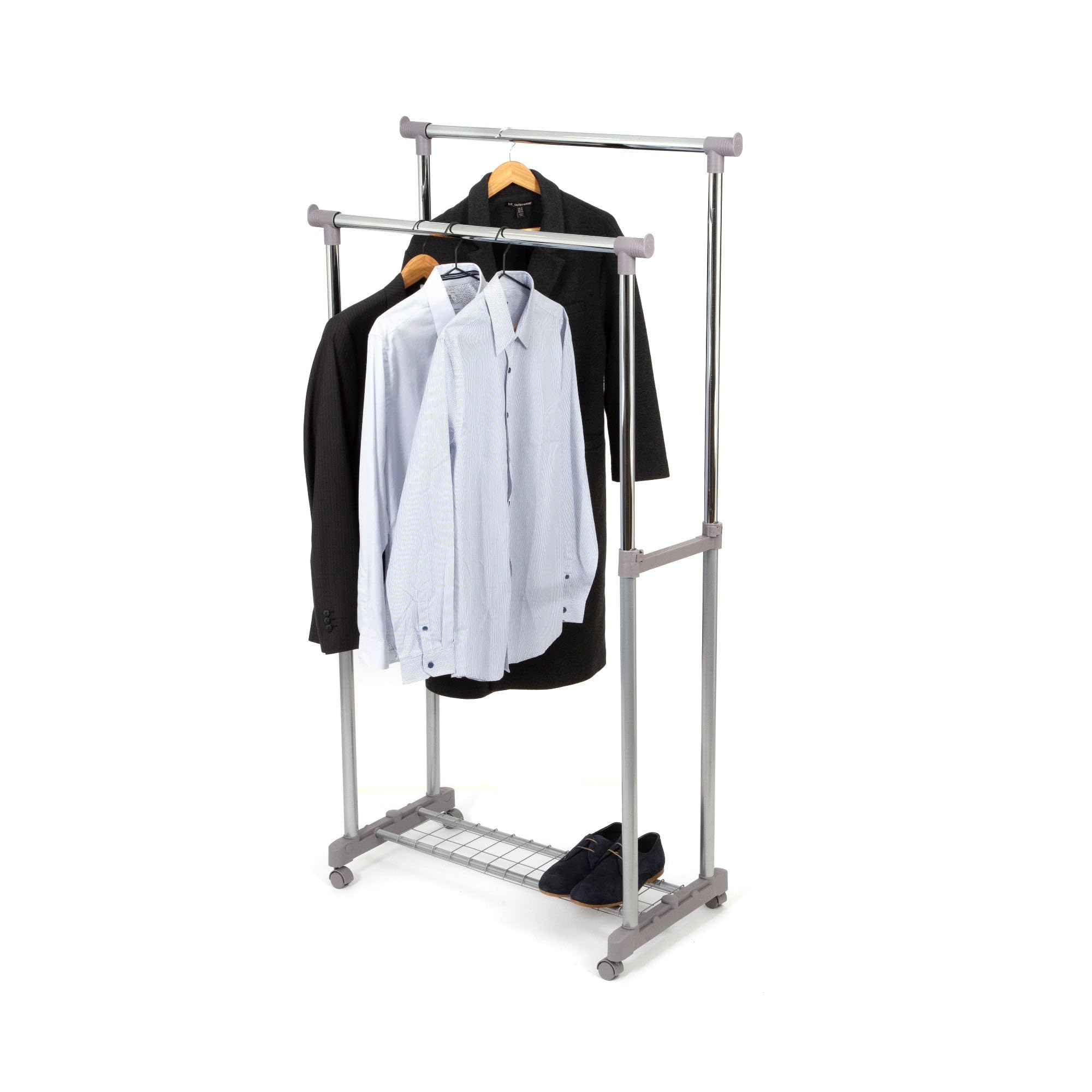 compactor-alex-ran2530-portant-v-tements-double-gris-83-5-x-44-x-h-160-cm-sur-ro image 4