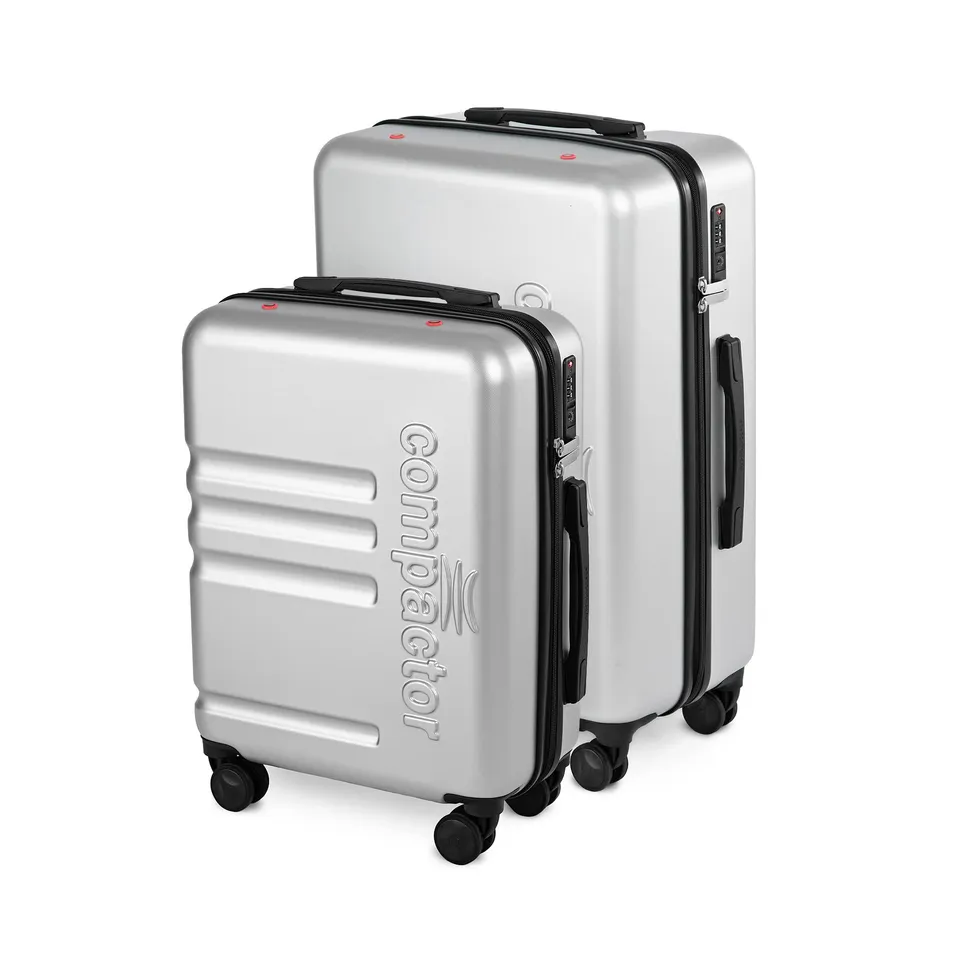 compactor-luna-lot-de-2-valises-hybrides-s-l-avec-sac-sous-vide-int-gr-argent-no image 1