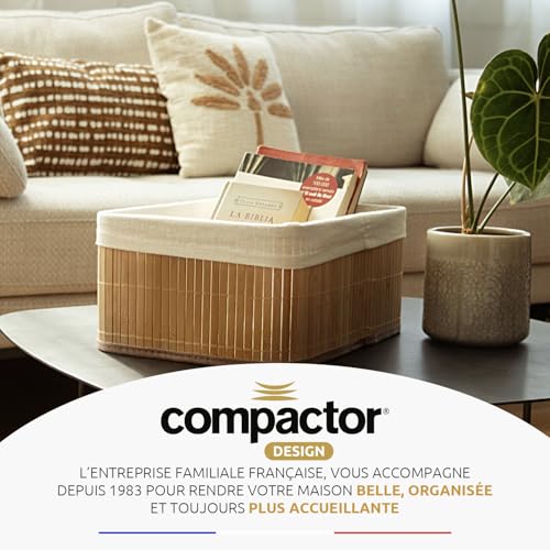 compactor-ran10569-lot-3-paniers-bambou-naturel-brun-avec-doublure image 8