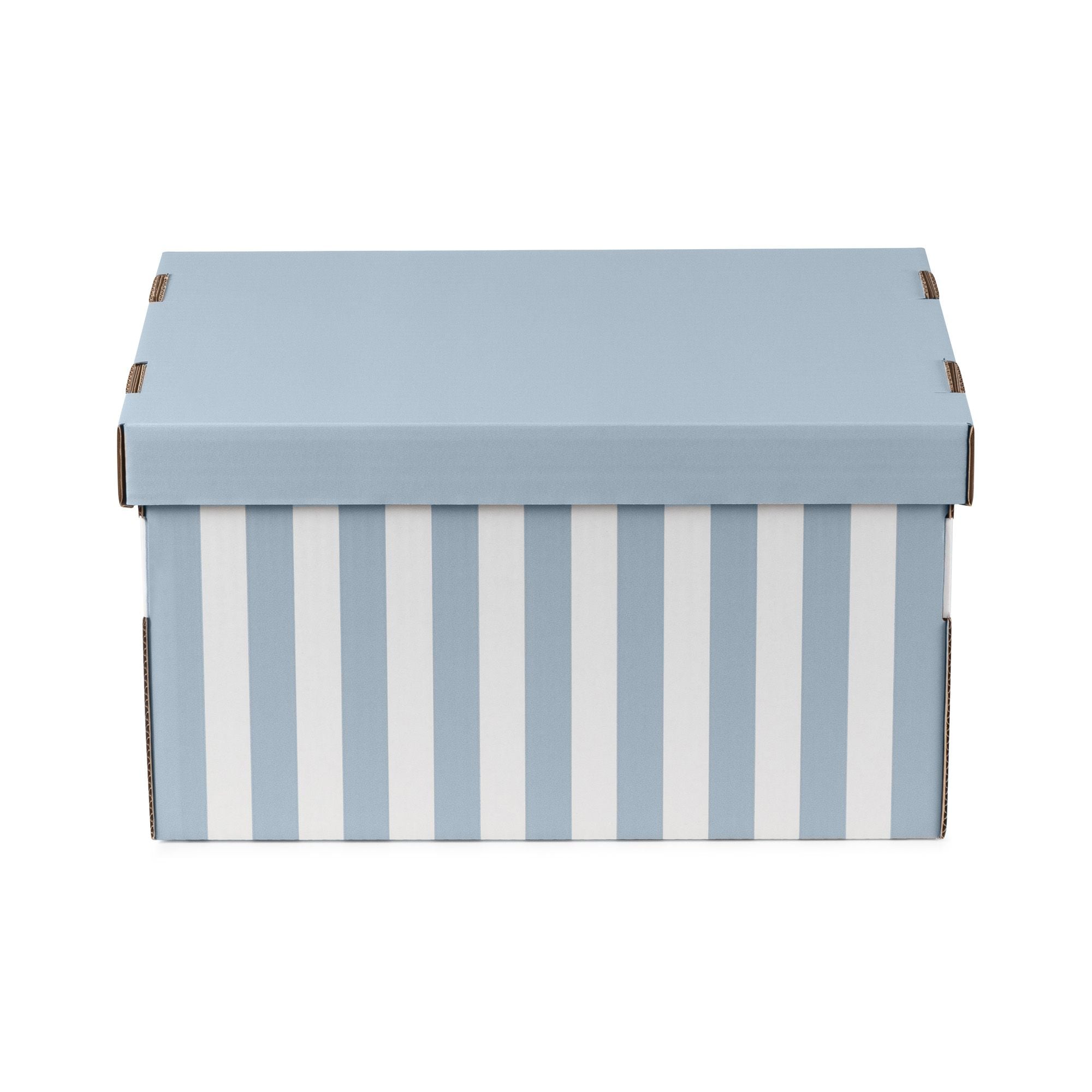 compactor-shirt-lot-6-bo-tes-de-rangement-rayures-bleu image 3