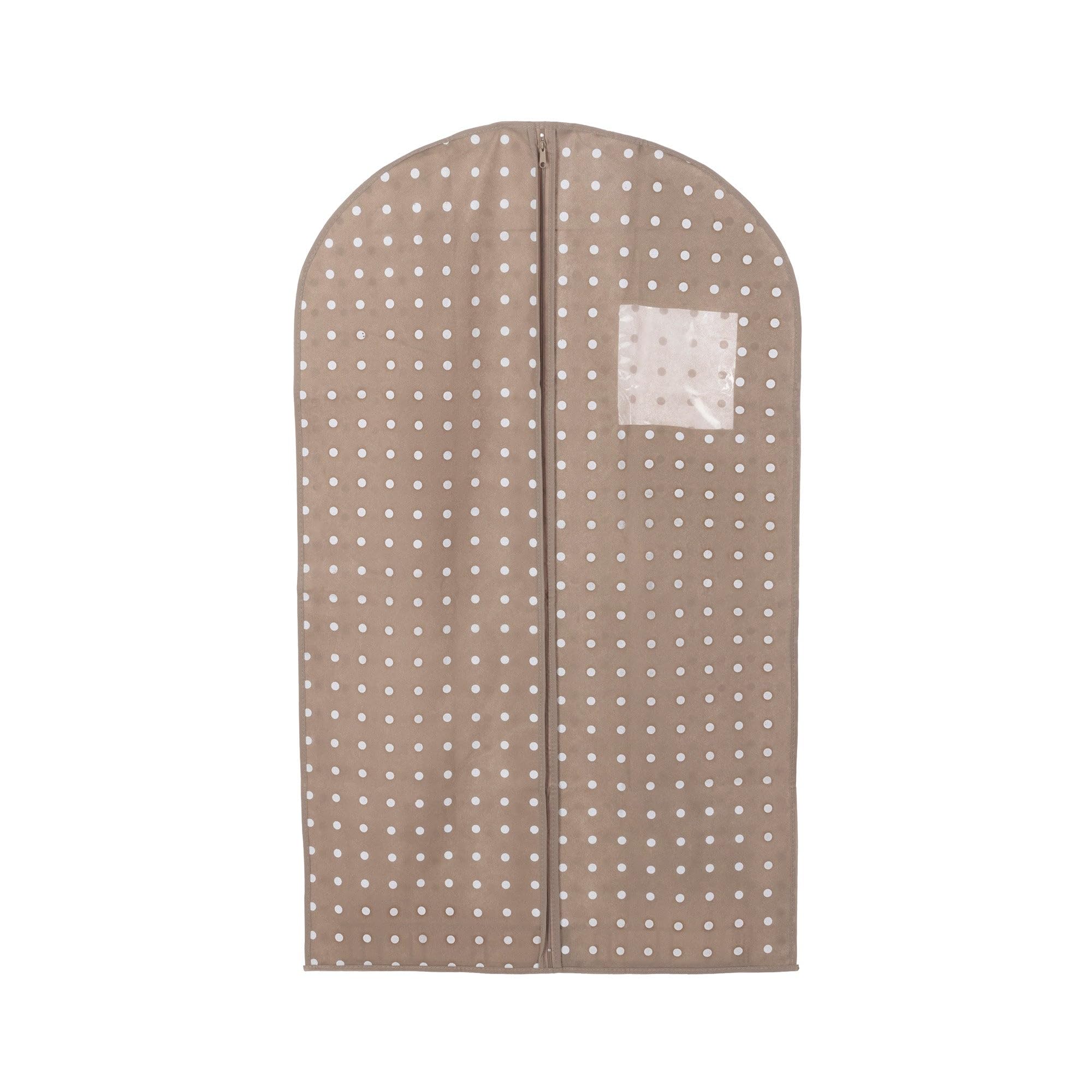 compactor-rivoli-housse-v-tements-courte-marron-60xh100-cm image 2