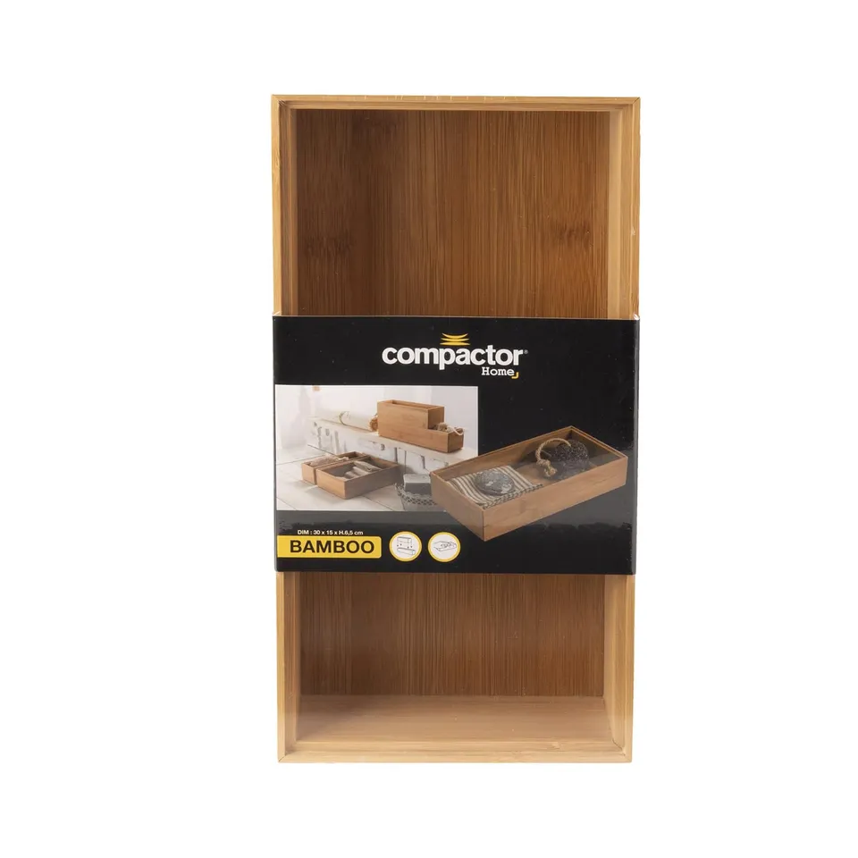 compactor-osaka-organisateur-xl-bambou-naturel-22-5x15x6-5-cm image 1