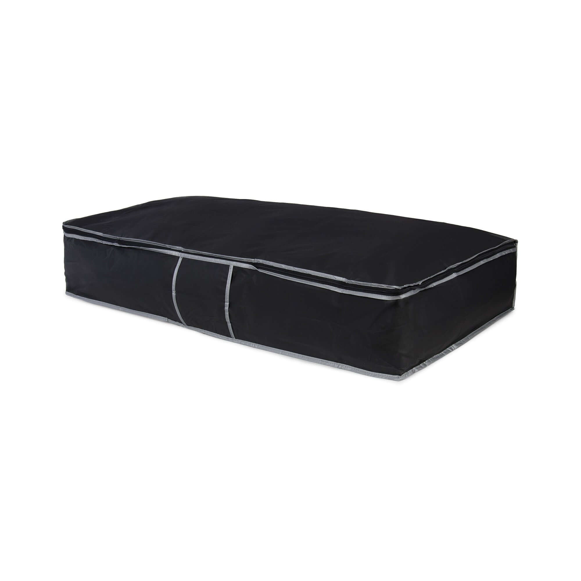 compactor-cosmos-housse-de-rangement-dessous-de-lit-noire-95x45x18-cm image 1