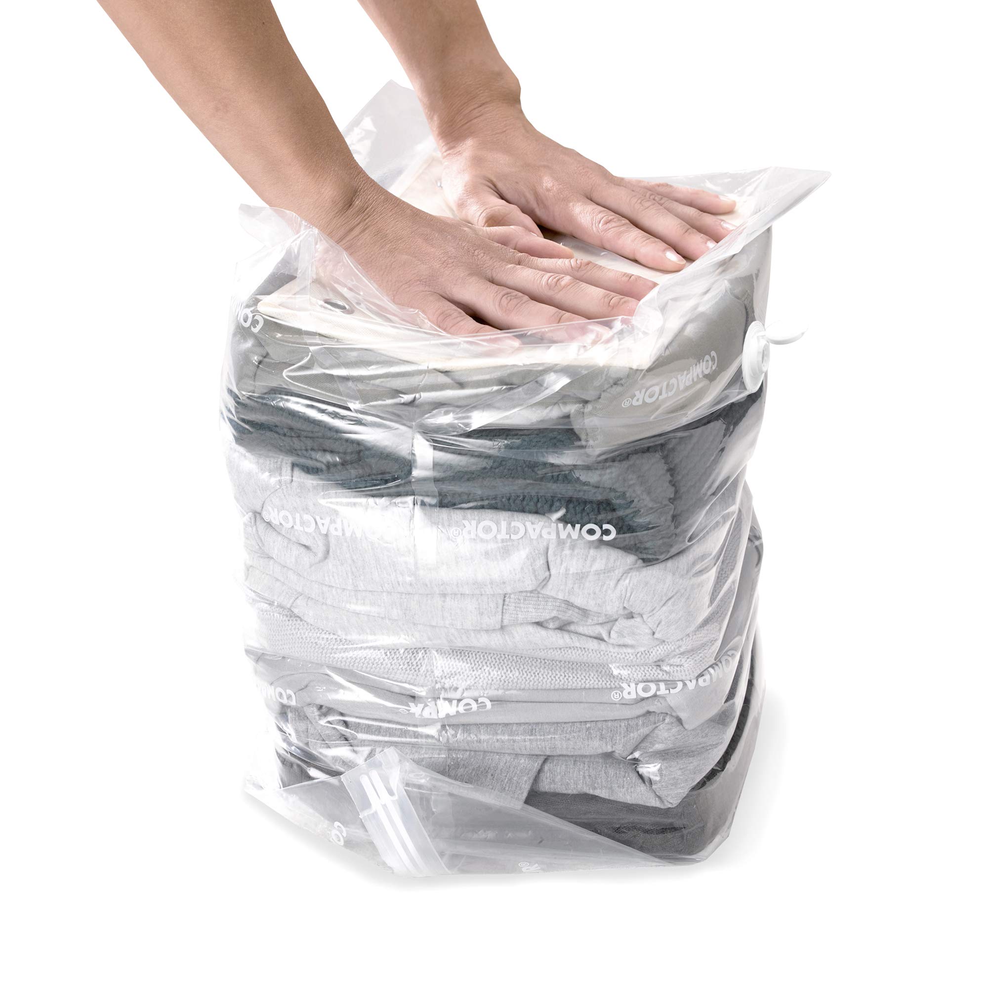 compactor-lot-3-sacs-rangement-sous-vide-express-manuel-transparent-m-30x20xh50c image 7