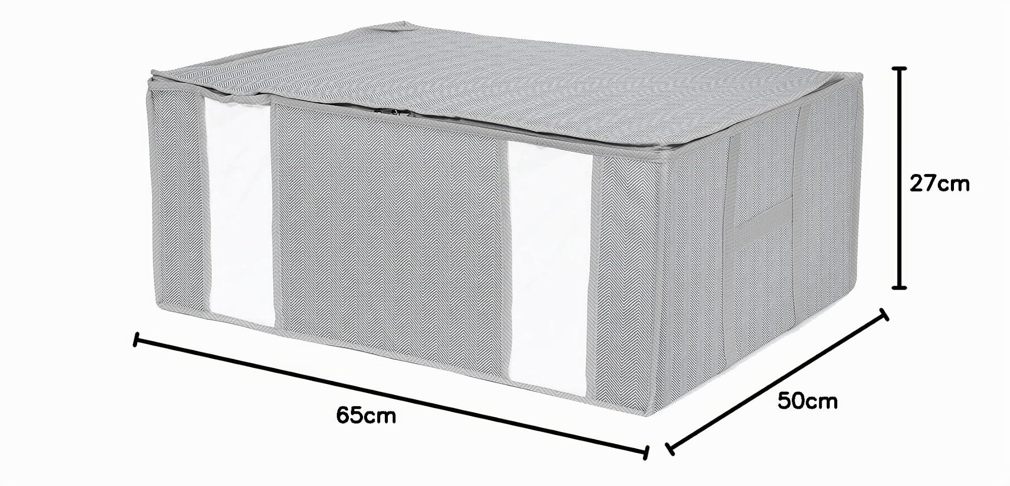 compactor-housse-de-rangement-sous-vide-semi-rigide-boston-xxl-210-litres-gris-b image 7