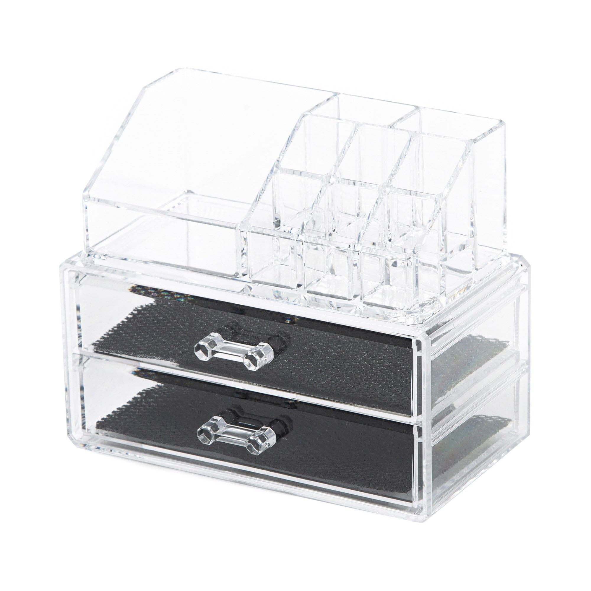 compactor-ran5048-organisateur-cosm-tiques-et-bijoux-transparent-18-8-x-11-7-x-h image 1
