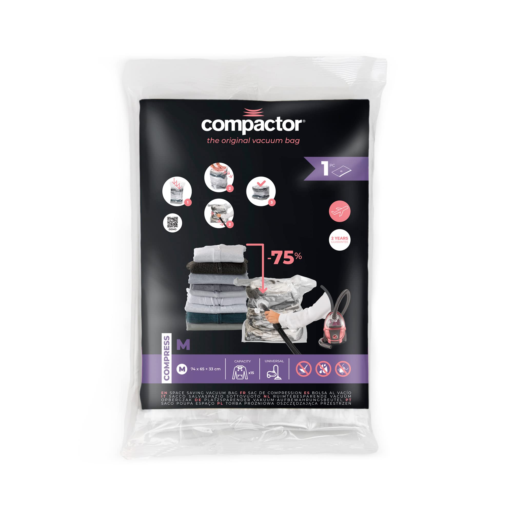 compactor-sac-sous-vide-peu-encombrant-ran10349-taille-m-65-x-33-x-74-cm-transpa image 6