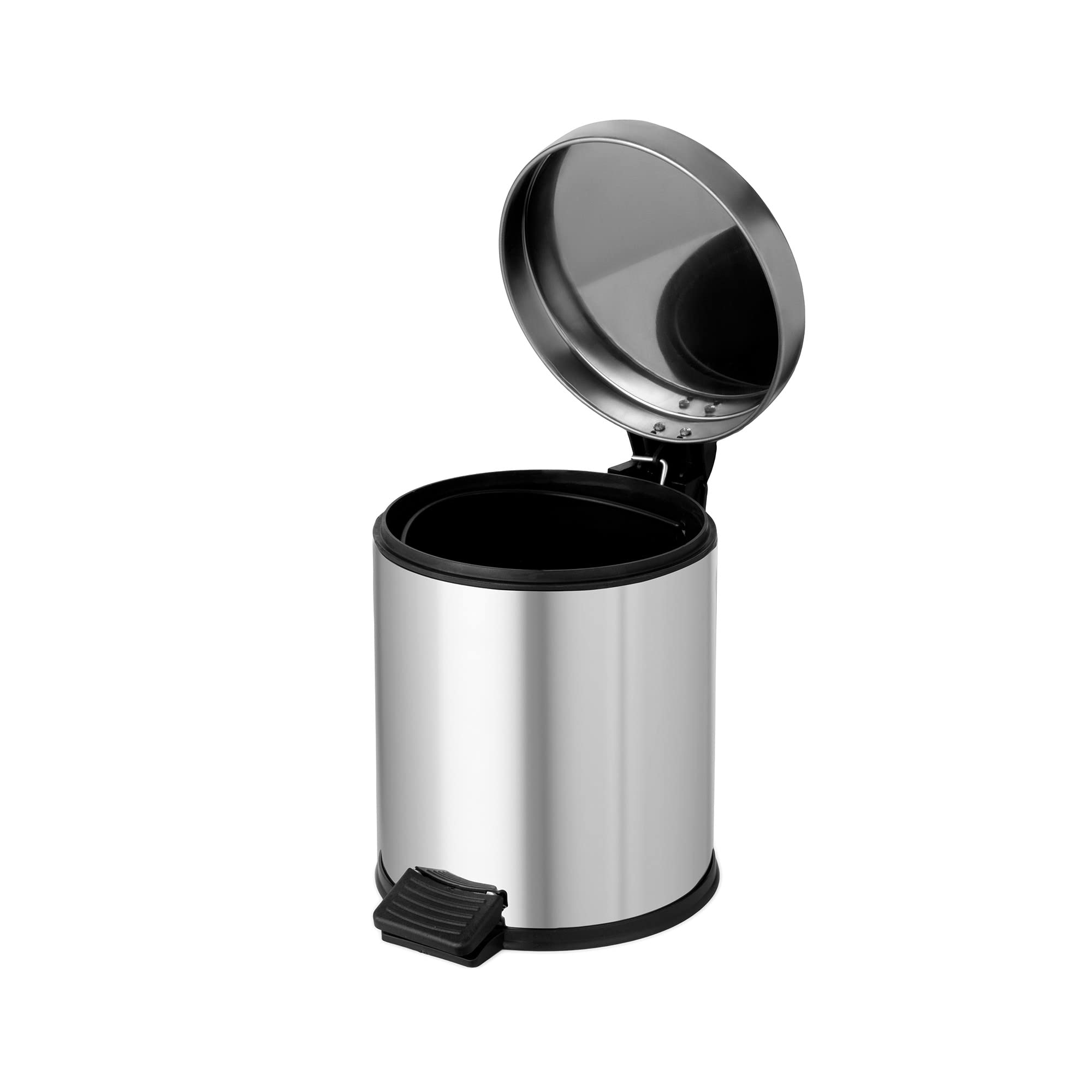 compactor-poubelle-p-dale-m-tal-5l-inox-chrome-21-x-26-cm image 2
