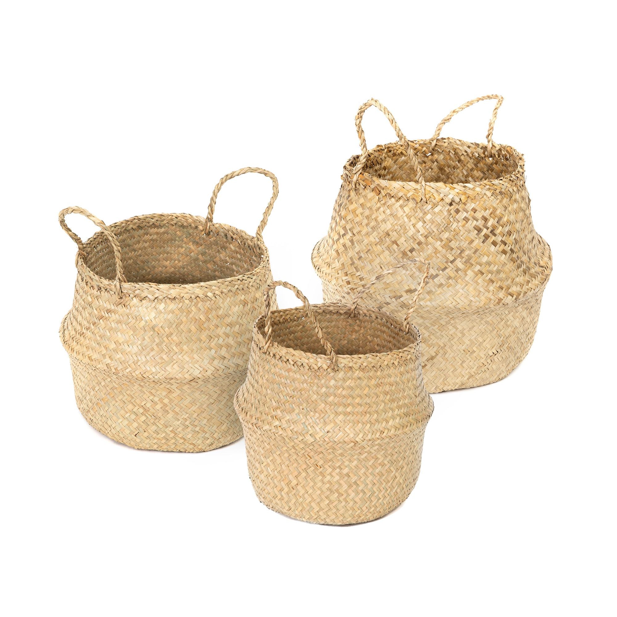 compactor-lot-3-paniers-de-rangement-belly-s-m-l-jonc-de-mer image 1