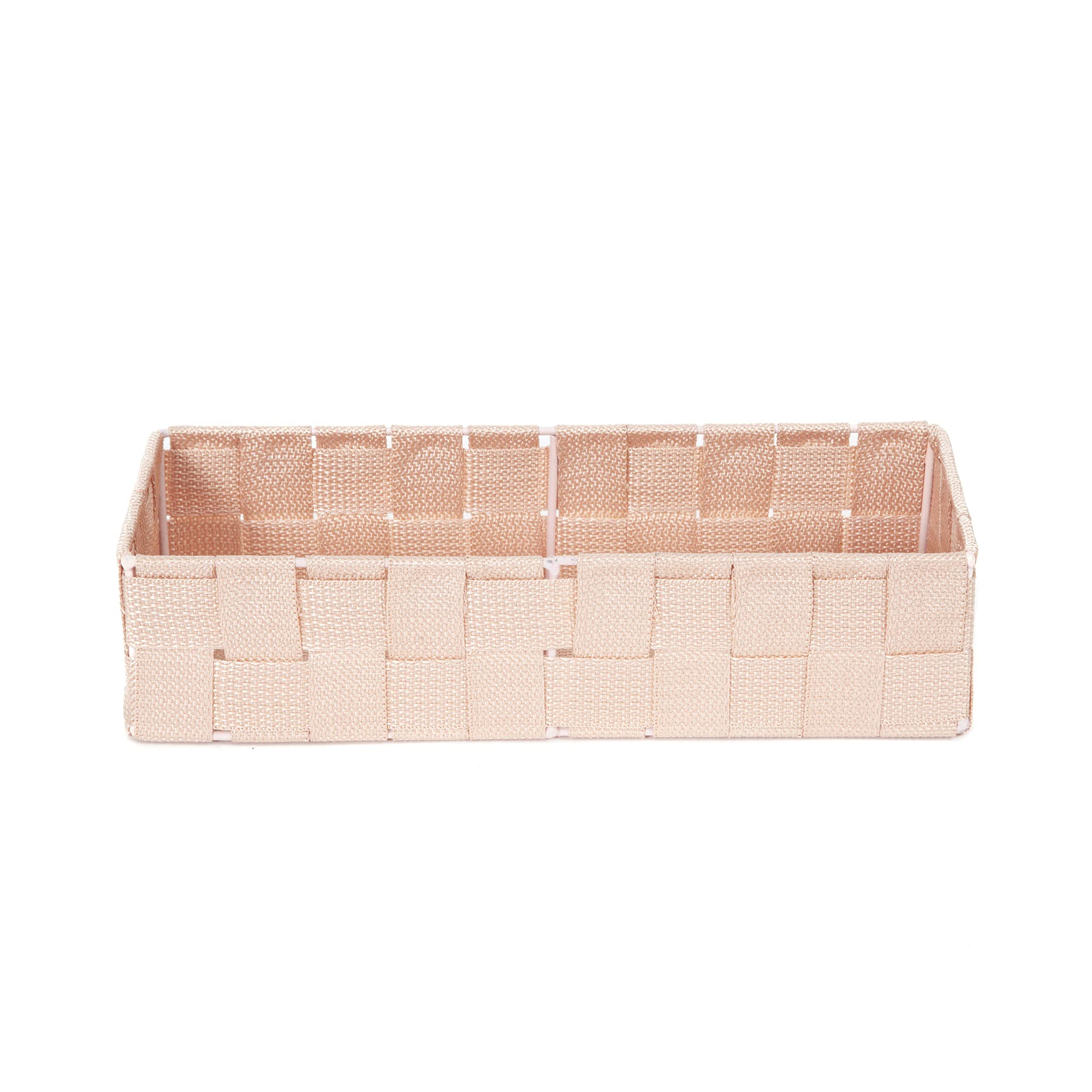 compactor-stan-panier-organisateur-de-tiroir-ran9705-rose-blush-30x12xh-7-cm image 2