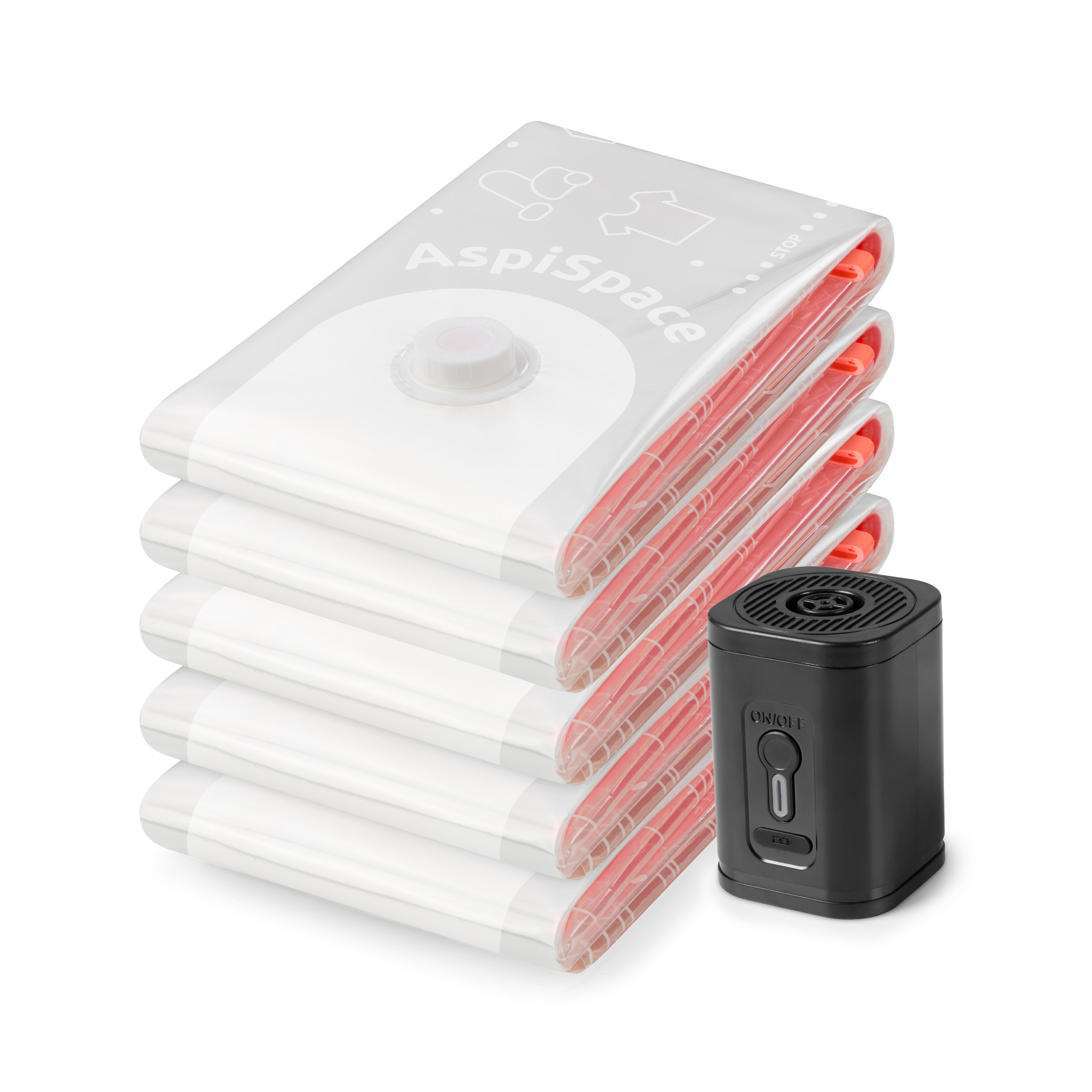 compactor-lot-5-sacs-sous-vide-m-pompe-lectrique image 6