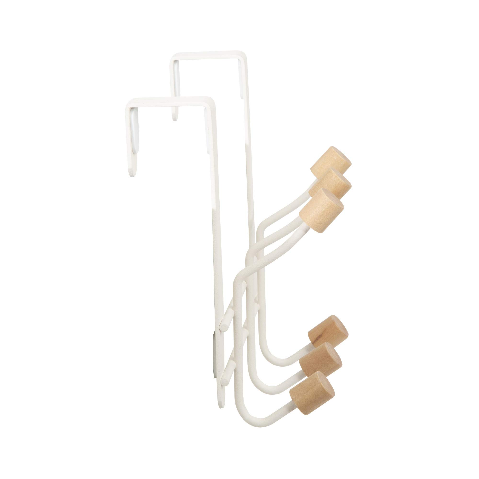 compactor-helsinki-pat-re-de-porte-blanc-et-bois-6-crochets-ran8879 image 3