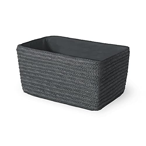 compactor-home-hawa-panier-rectangulaire-feuilles-de-paille-gris-32-x-22-x-14-cm image 5