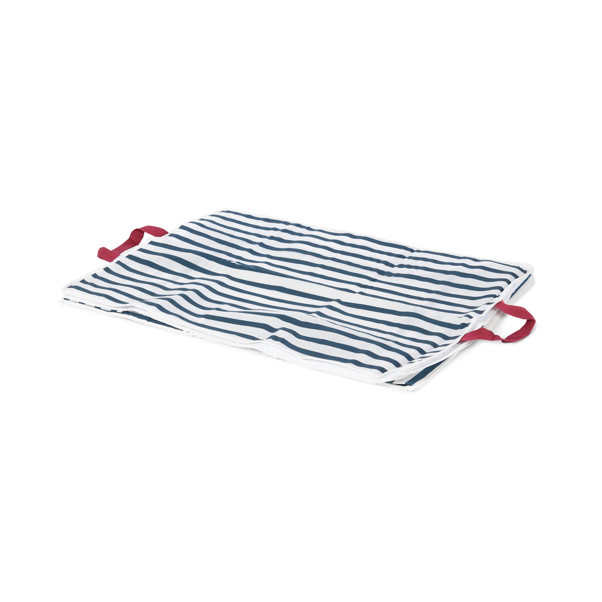 compactor-marini-re-lot-de-3-housses-de-rangement-couette-bleu-65x50xh27-cm image 4