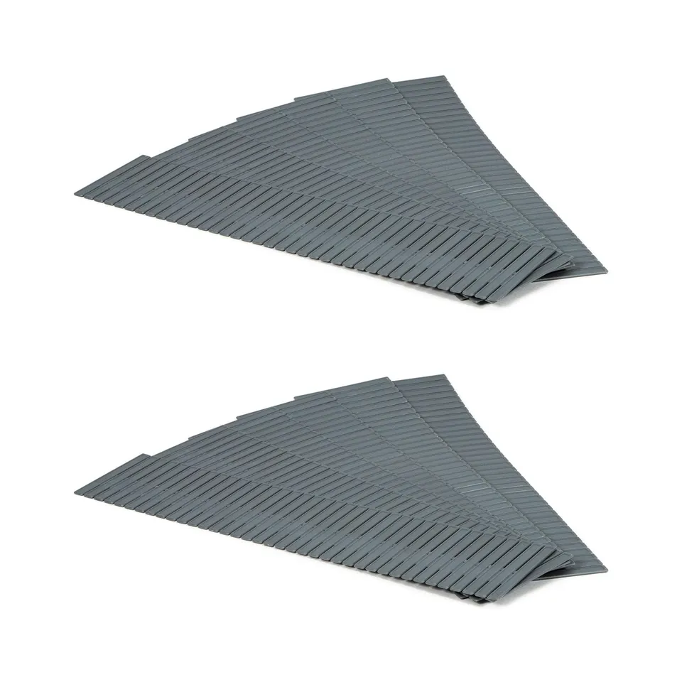 compactor-lot-2-free-organisateur-tiroir-gris-44xh10-cm-ran10107 image 1
