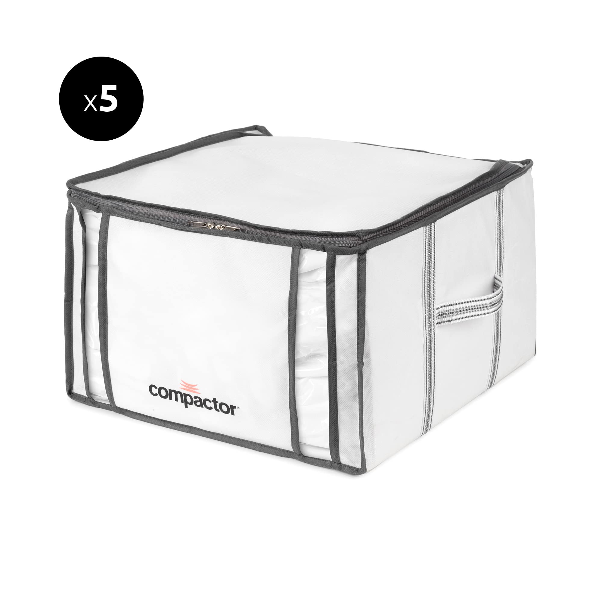 compactor-life-lot-de-5-bo-tes-sous-vide-blanc-m-42-x-40-x-h-25-cm image 3