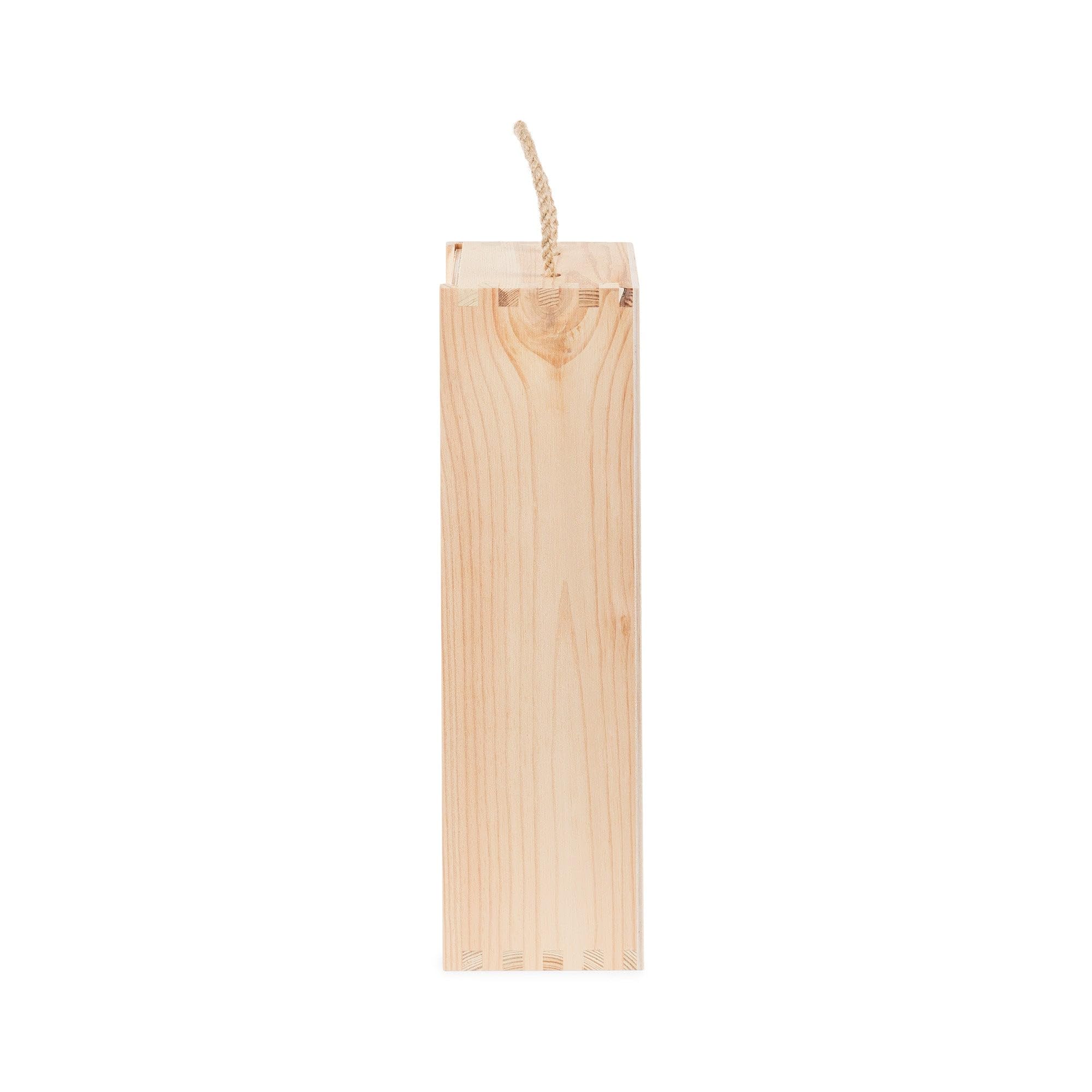 compactor-coffret-bois-pour-bouteille-de-vin-pin-naturel-11-5-x-10-x-h-36-cm image 3