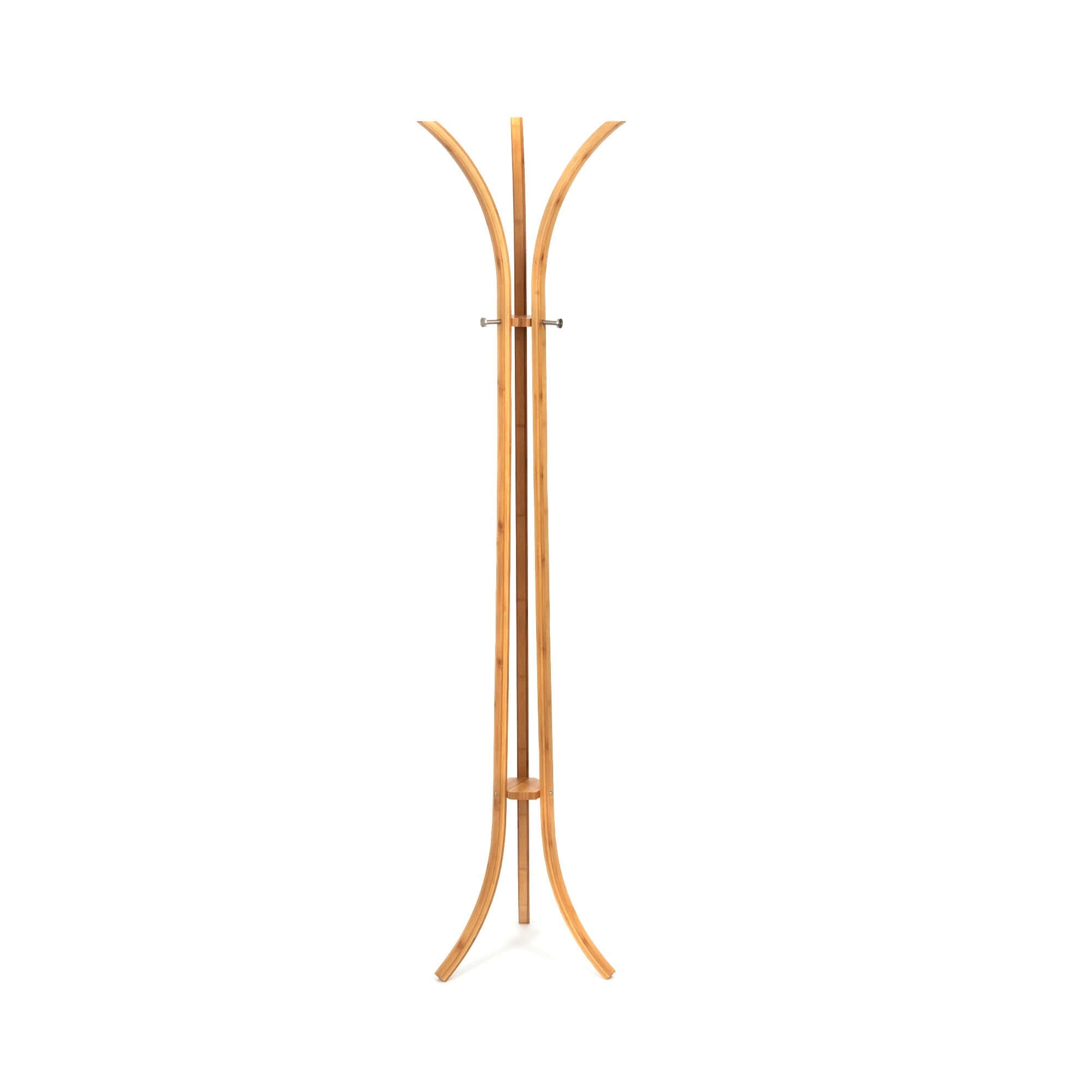 compactor-marcus-porte-manteau-en-bambou-naturel-3-branches image 1