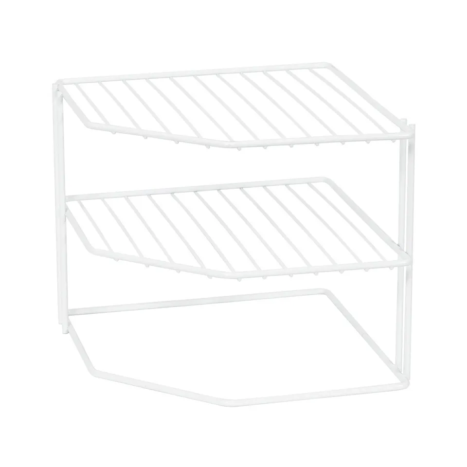 compactor-perth-rangement-casseroles-taille-m-m-tal-blanc-24-x-23-x-20-3-cm image 1