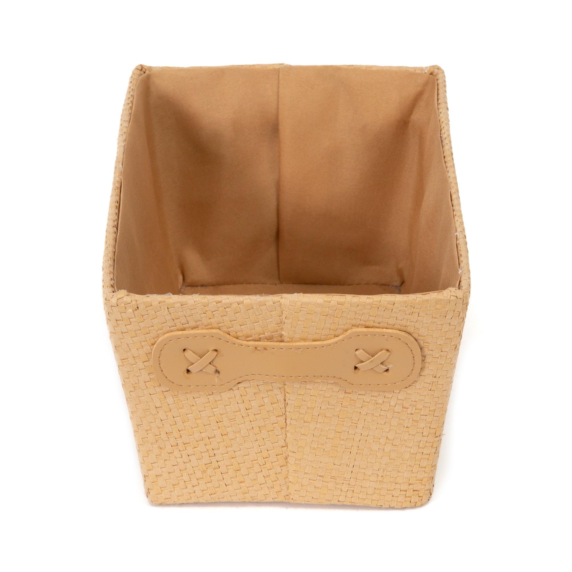 compactor-beverly-ran8627-panier-de-rangement-papier-miel-23-5-x-16-x-12-cm image 3