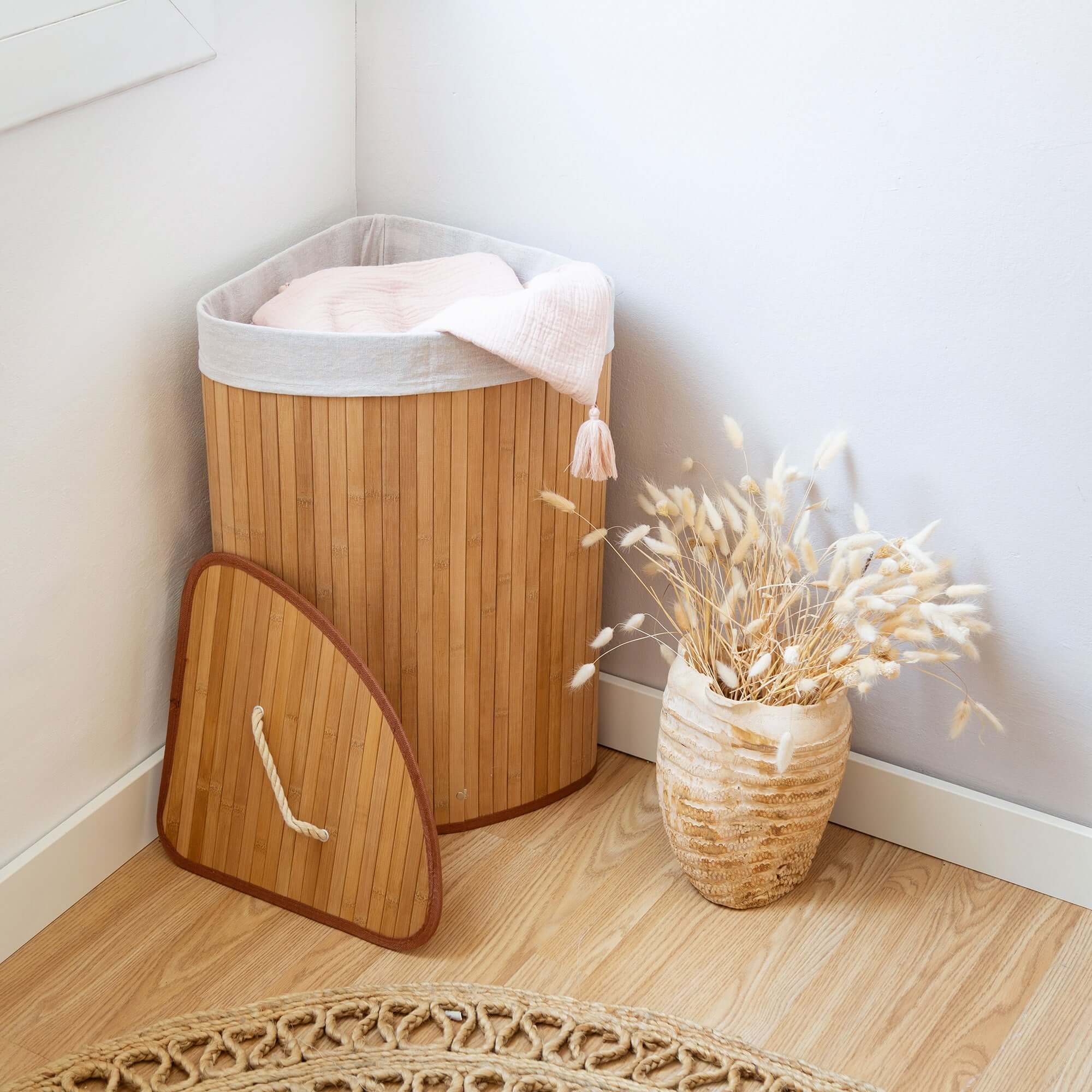 compactor-panier-linge-d-angle-en-bambou-35-x-35-x-h-60-cm image 8