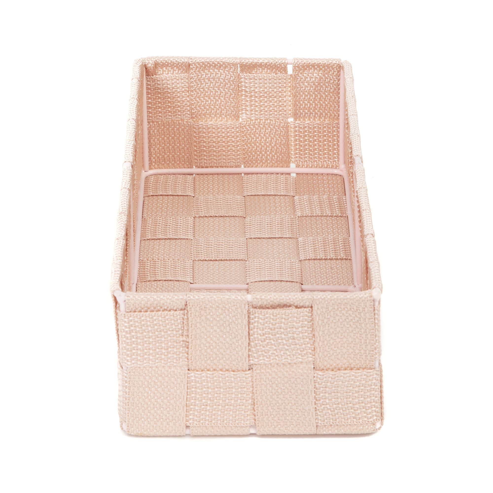 compactor-stan-panier-organisateur-de-tiroir-ran9705-rose-blush-30x12xh-7-cm image 3