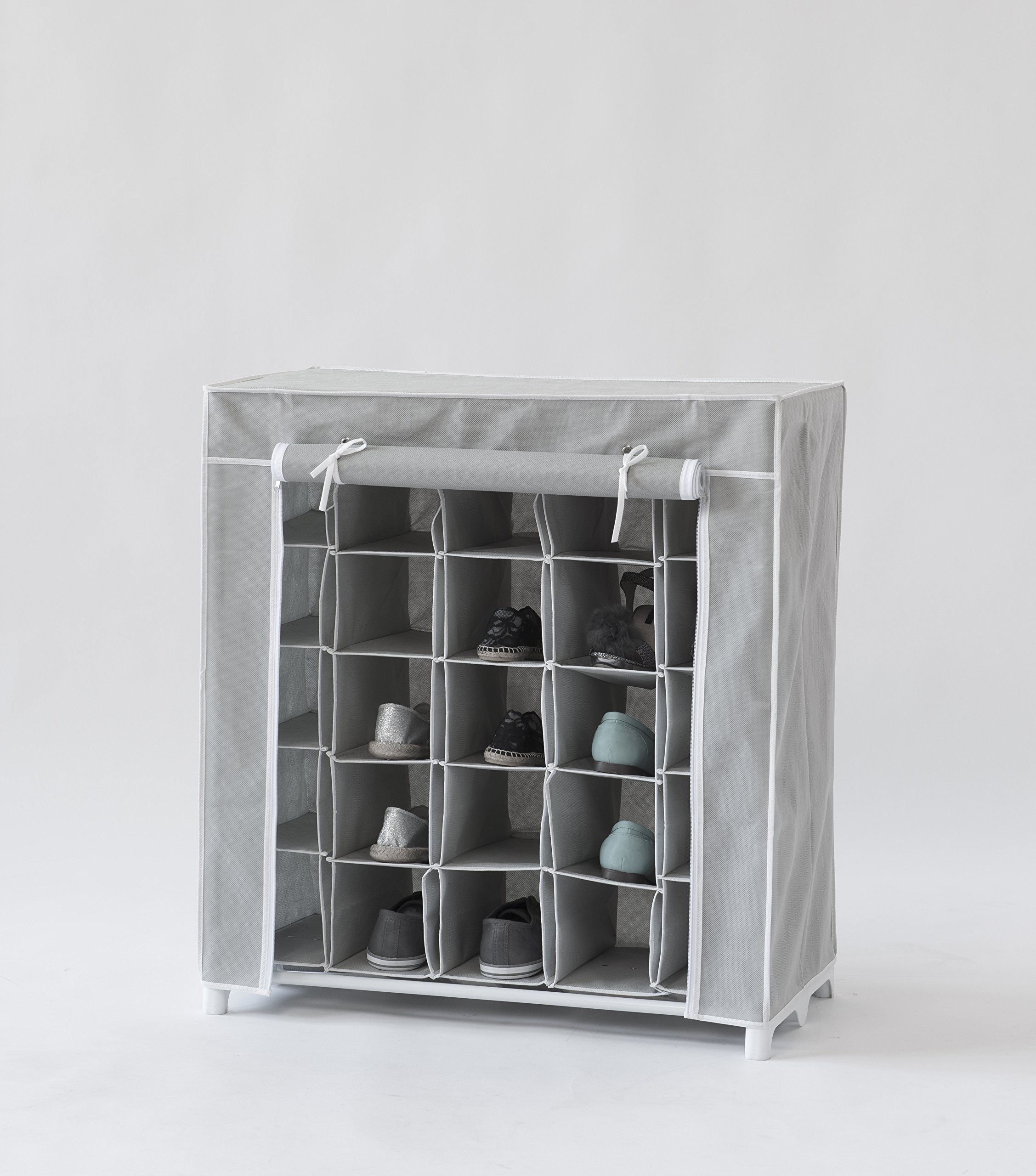 compactor-commode-25-paires-de-chaussures-blanc-58-4x29-2x78-8-cm-ran6410 image 2