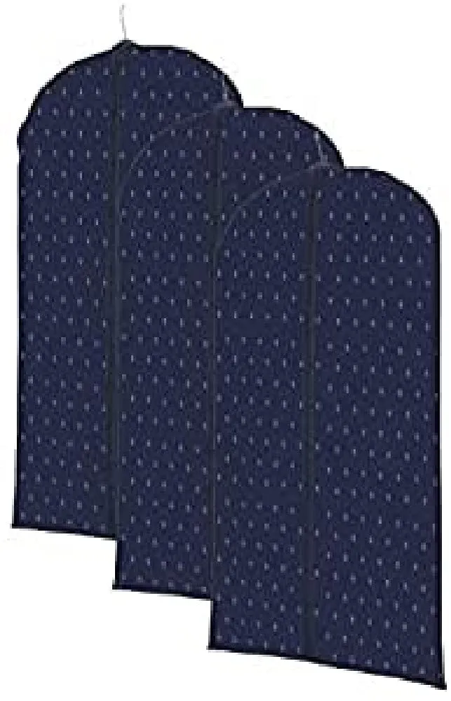 compactor-lot-de-3-housses-v-tements-kasuri-bleu-s-60-x-100-cm-ran8043-3 image 1