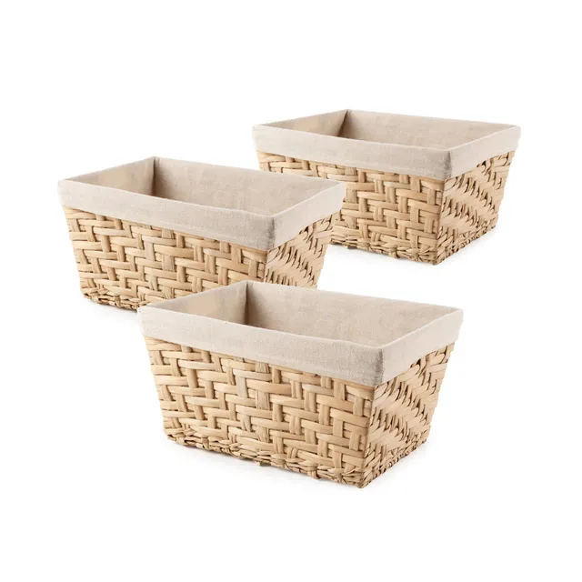 compactor-lot-3-paniers-de-rangement-taille-m-38-5-x-28-5-x-h-20-5-cm-jonc-de-me image 1