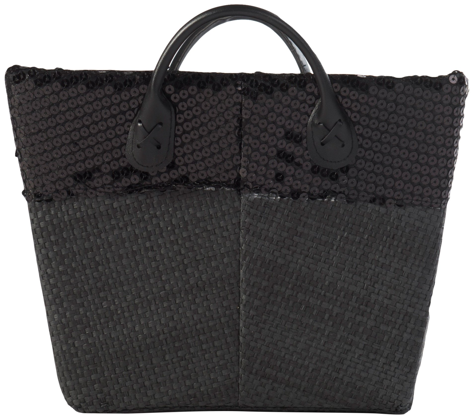 compactor-home-ran4991-panier-de-rangement-papier-tiss-noir-36x26x19-cm image 4