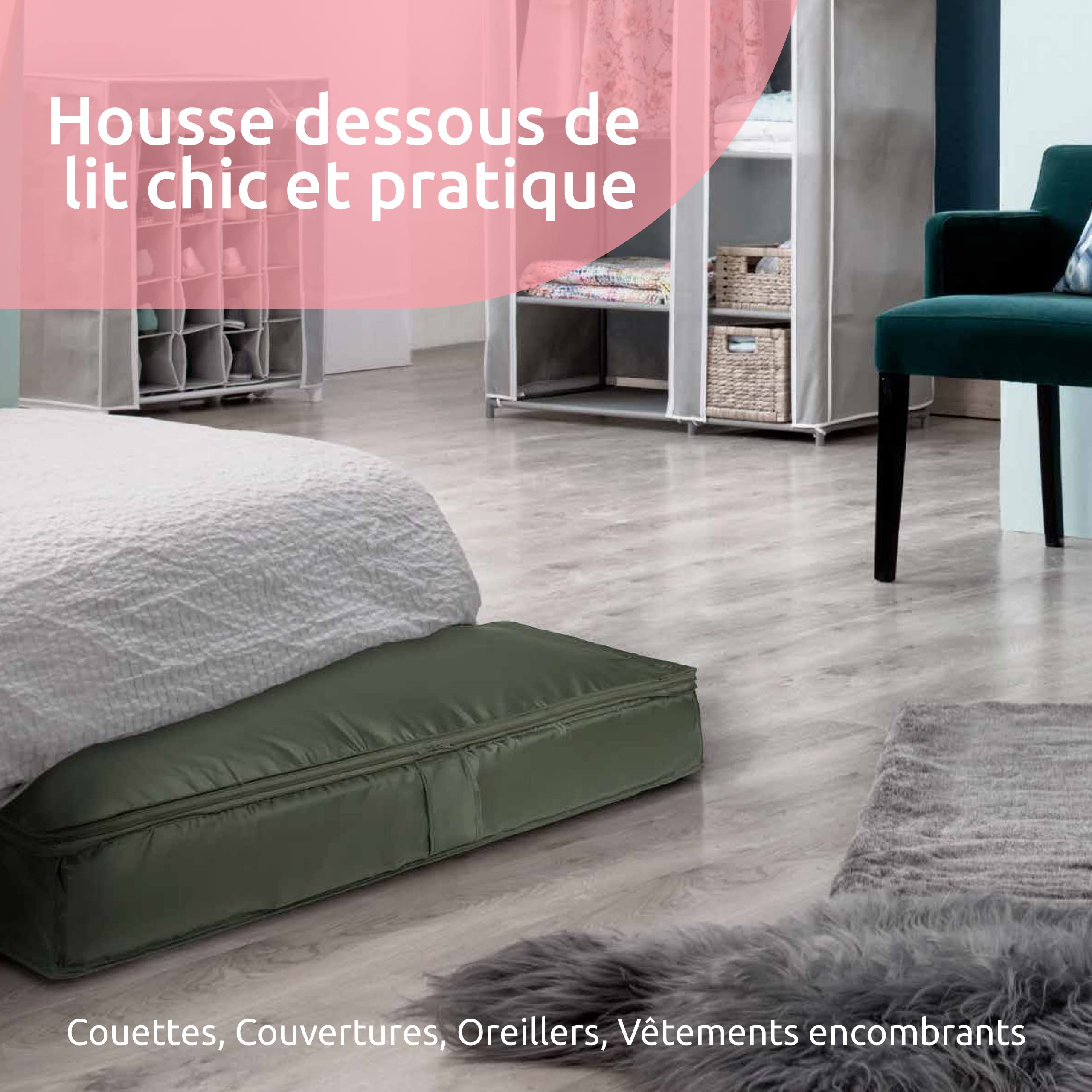 compactor-ecologik-housse-de-lit-kaki-107x46x16-cm-75l-ran10868 image 3