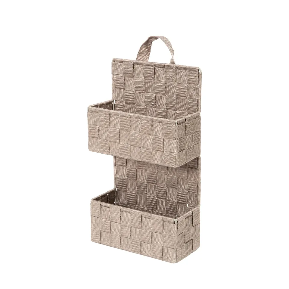 compactor-bristol-ran8633-tag-re-suspendue-2-paniers-beige-21x9xh37-cm image 1