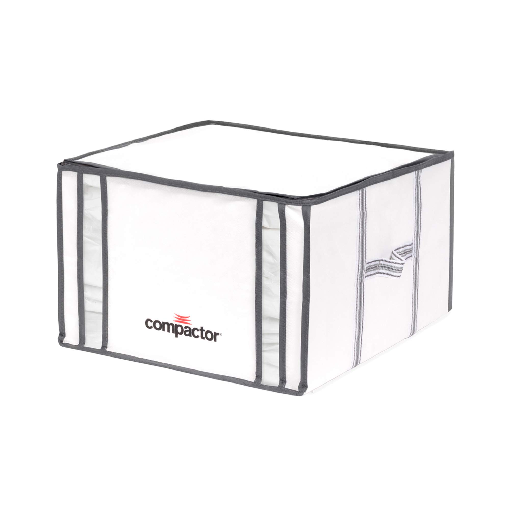 compactor-housse-de-rangement-sous-vide-taille-m-42-x-40-x-h-25-cm-blanche image 1