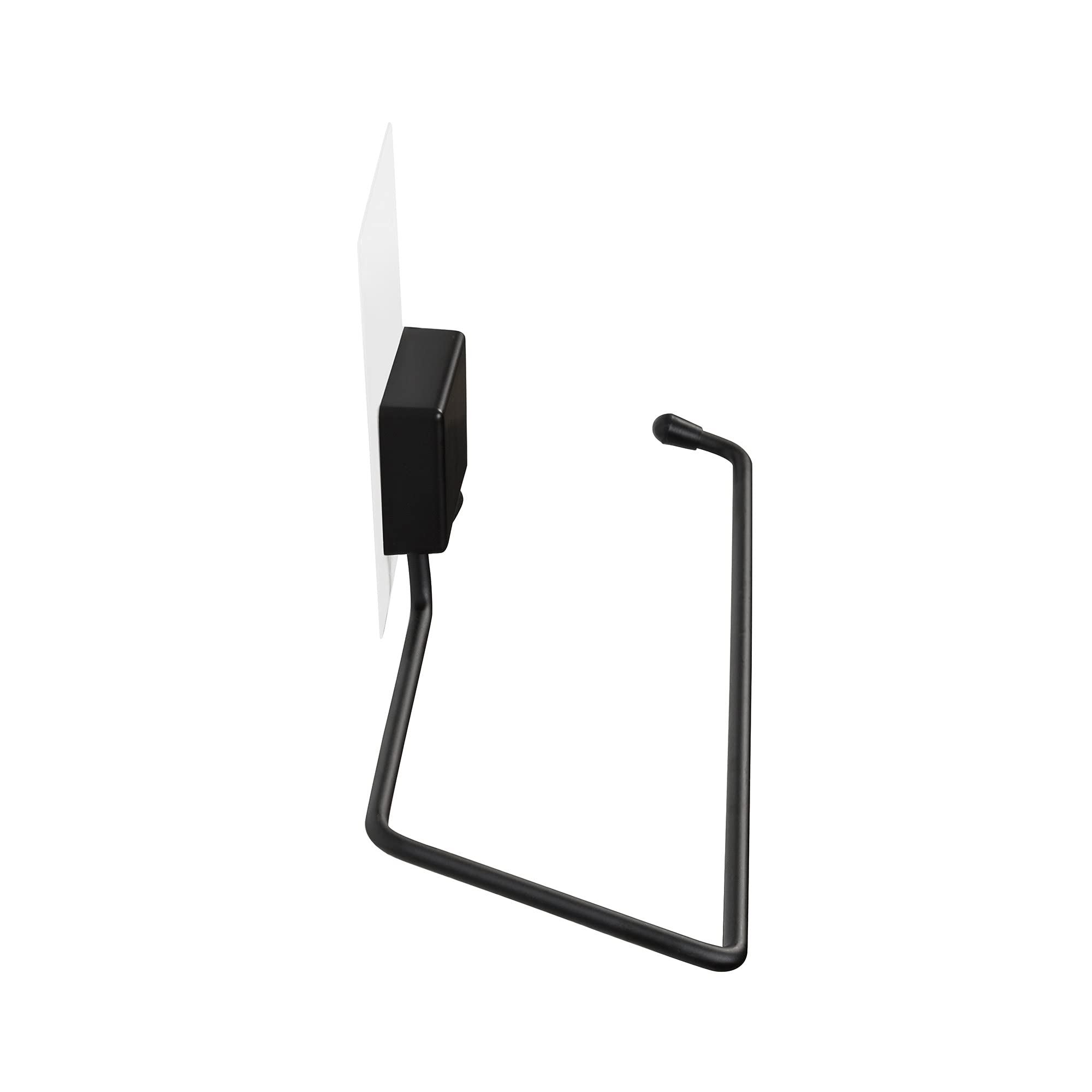 compactor-bestlock-magic-black-porte-serviette-adh-sif-noir-mat-25-5-x-6-5-x-h-1 image 7