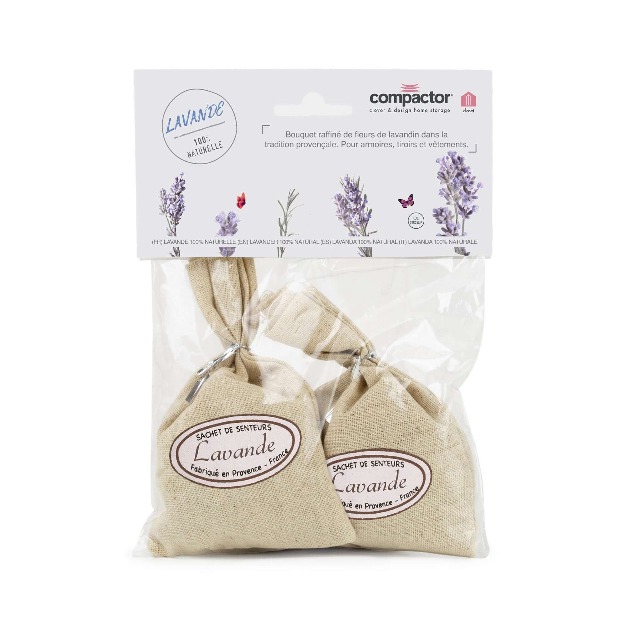 compactor-lot-2-sachets-lavande-de-provence-sachet-parfum-linge image 7