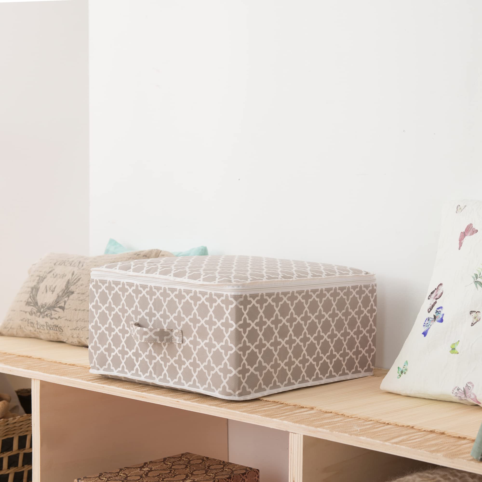 compactor-madison-sac-rangement-zipp-46-x-46-x-20-5-cm-blanc-ran8237 image 3
