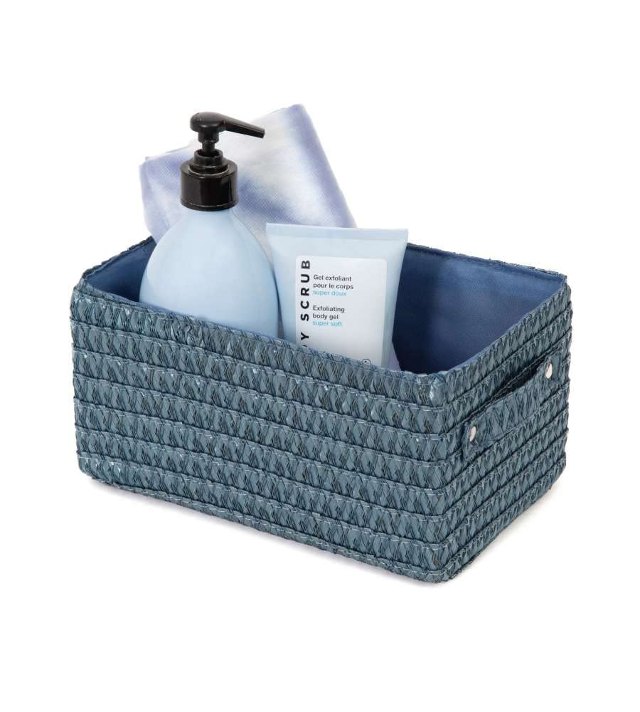 compactor-panier-de-rangement-tiss-lilou-ran9692-beige-23x15x12-cm image 4