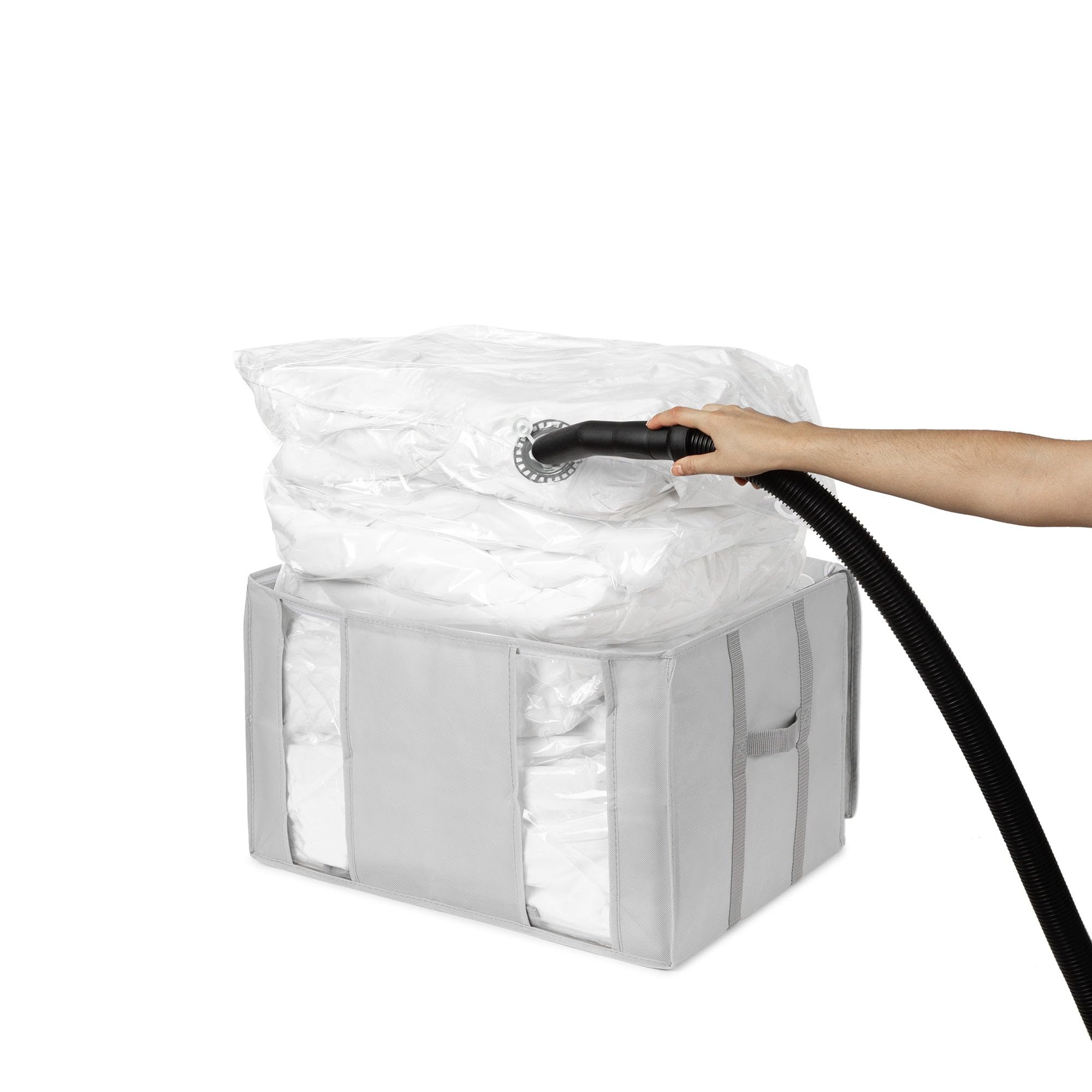 compactor-housse-de-rangement-sous-vide-semi-rigide-xl-56-x-42-x-33-cm-gris-ran1 image 2
