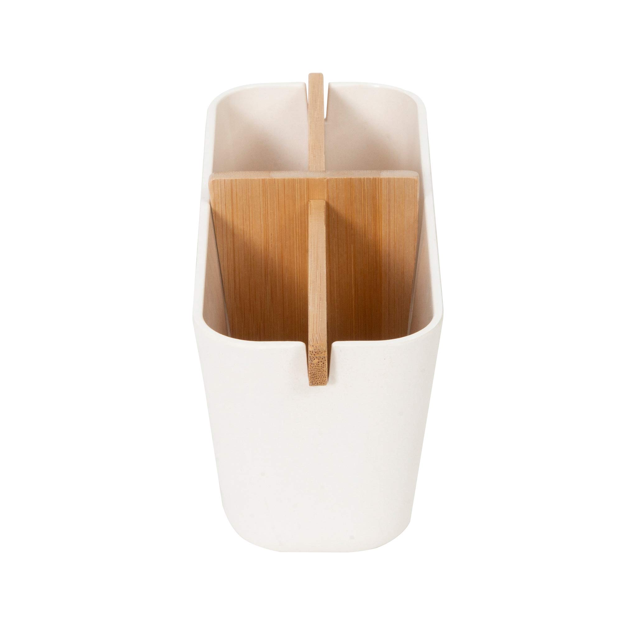 compactor-ecologik-organiseur-bambou-blanc-marron-26x23x43-cm image 4