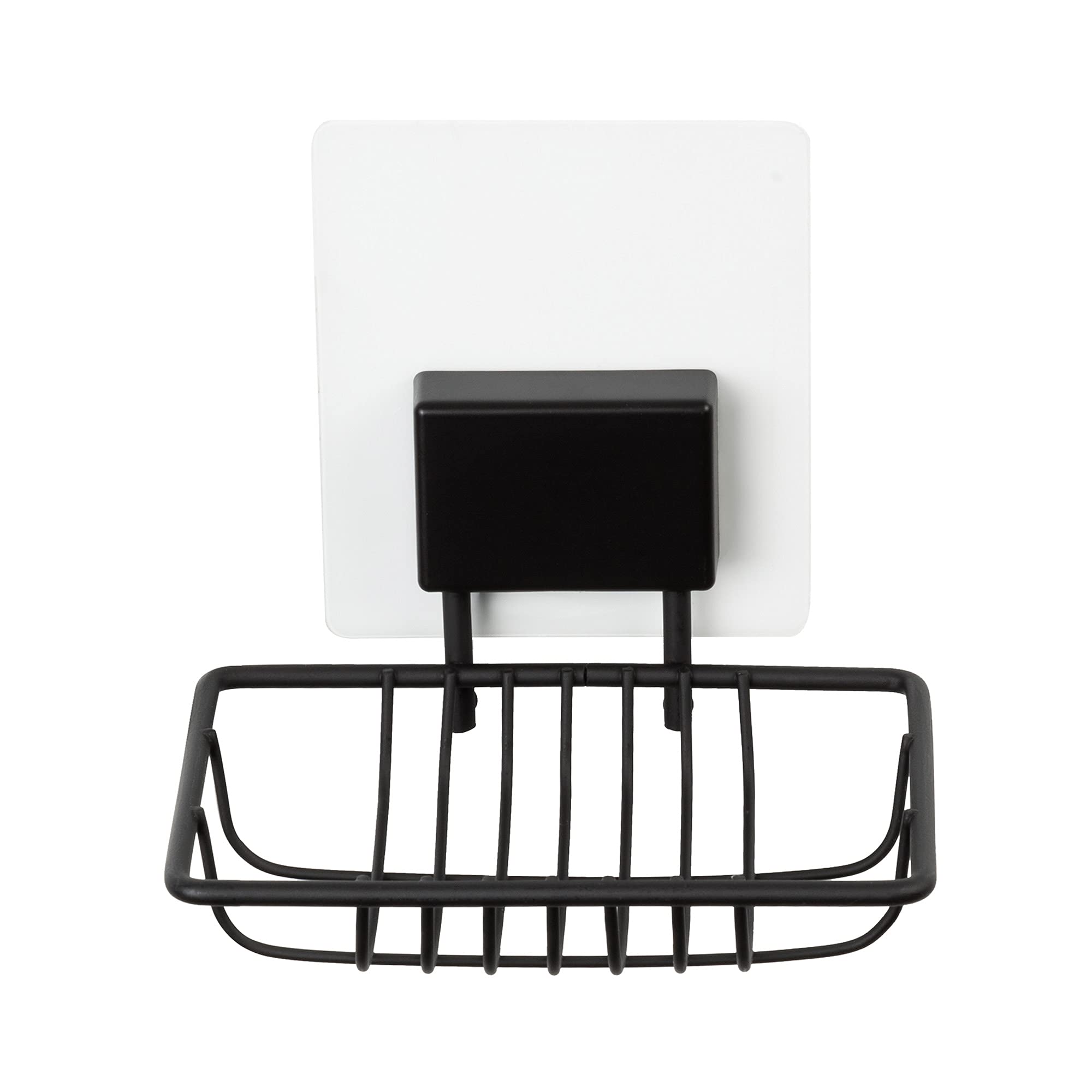 compactor-bestlock-magic-porte-savon-mural-adh-sif-noir-mat image 2