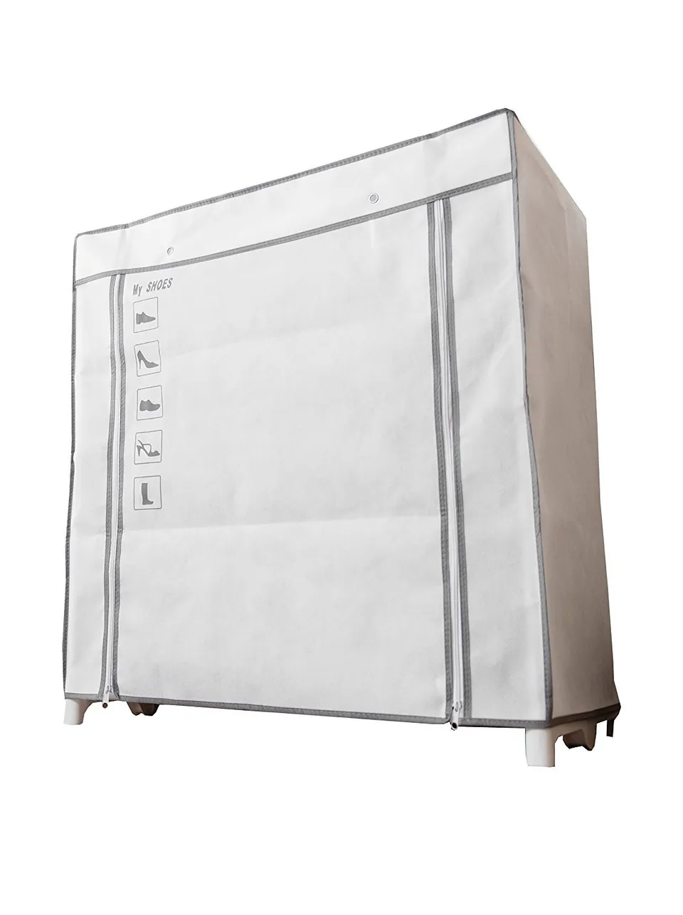 compactor-commode-25-paires-de-chaussures-blanc-58-4x29-2x78-8-cm-ran6410 image 1