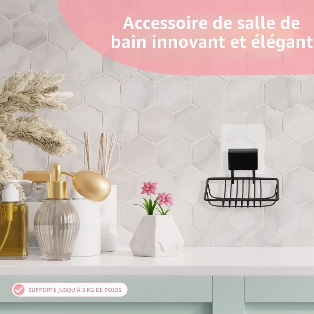 compactor-bestlock-magic-porte-savon-mural-adh-sif-noir-mat image 4