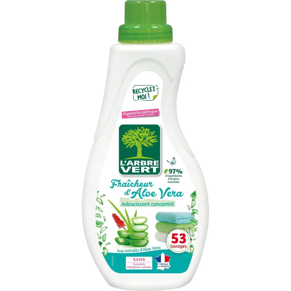 l-arbre-vert-adoucissant-concentr-fra-cheur-d-alo-v-ra-800ml-53-lavages image 1